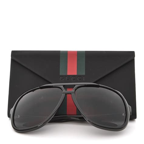 gucci 1622 s aviator|Men's Designer Luxury Aviator Sunglasses .